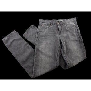 LM Women's 38 / 32 MAC Jog'N Pipe Gray Slim Leg Skinny Jeans Denim Pants EUC!